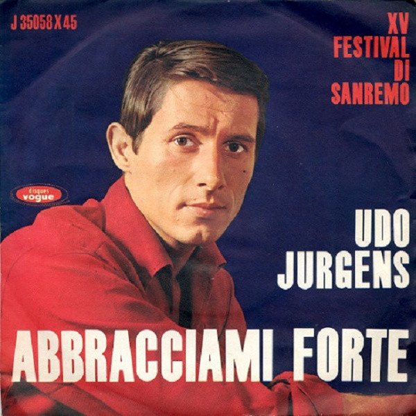 Copertina del disco Abbracciami forte, Udo Jürgens