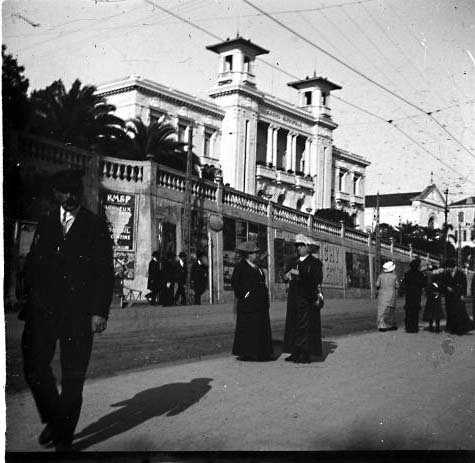 Cartolina d'epoca del Casinò di Sanremo