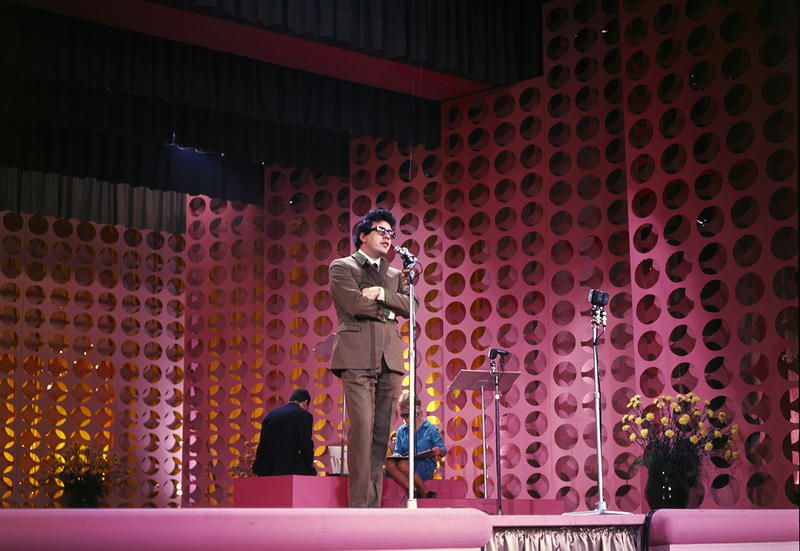 La scenografia del Festival del 1967