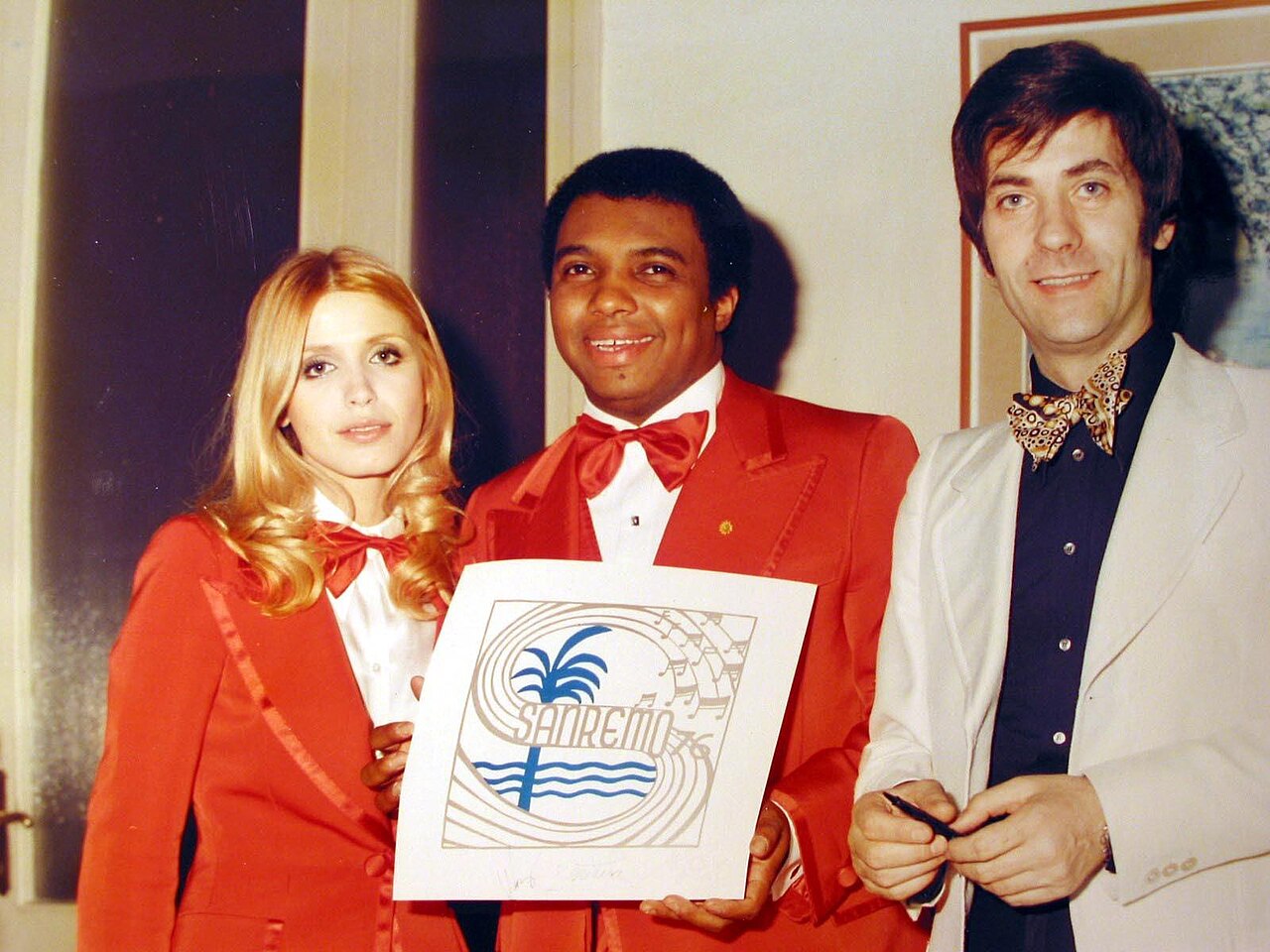 Wess e Dori Ghezzi nel 1976