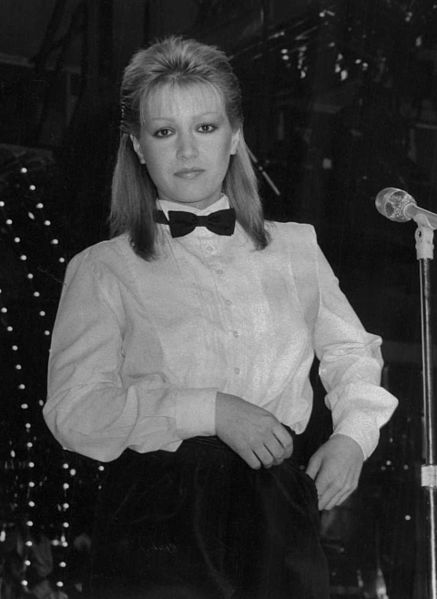 Tiziana Rivale nel 1983