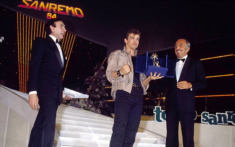 Eros Ramazzotti nel 1984