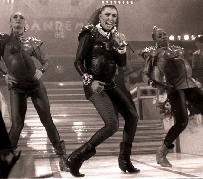 Loredana Bertè nel 1986