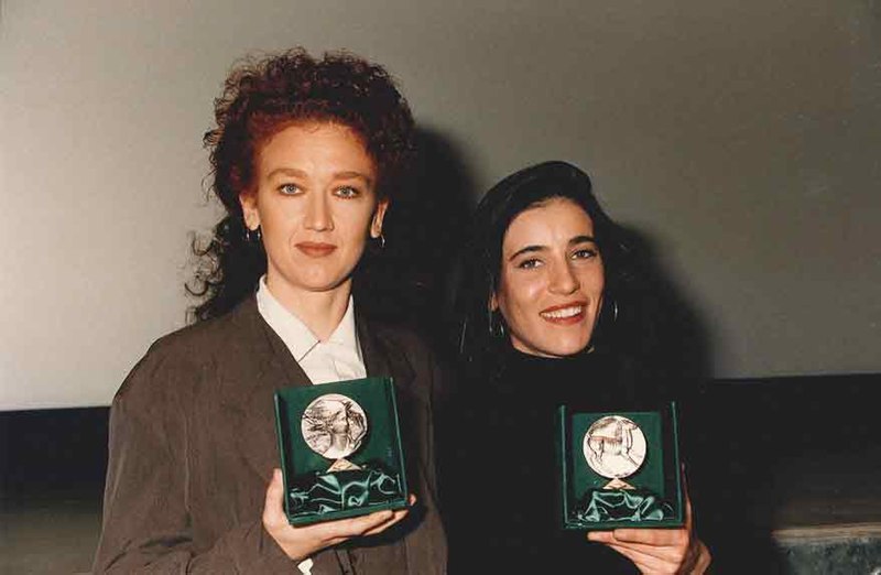 Fiorella Mannoia e Paola Turci nel 1988