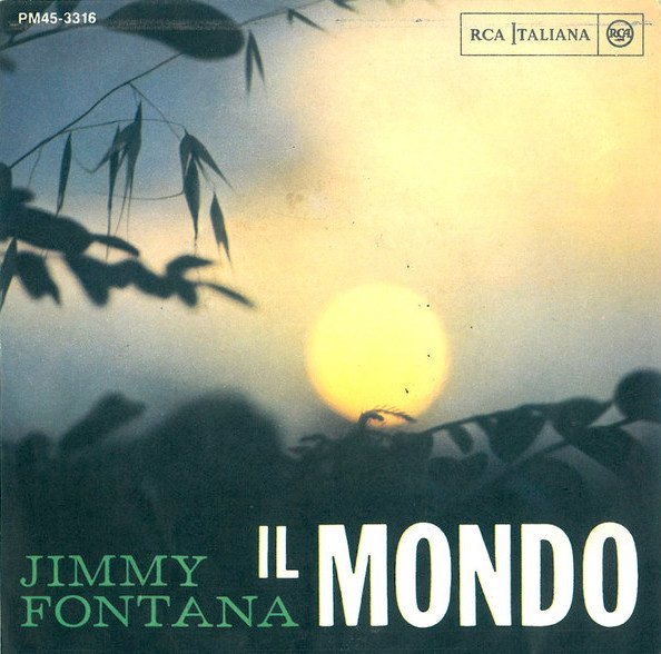 Copertina del 45 giri Il mondo di Jimmy Fontana
