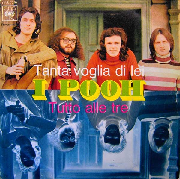 Copertina del 45 giri Tanta voglia di lei di Pooh