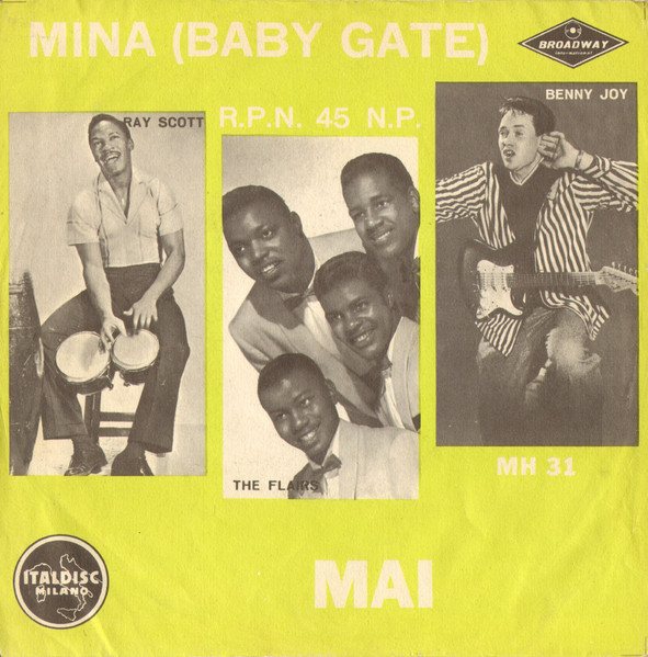 Copertina del 45 giri Tintarella di luna di Mina